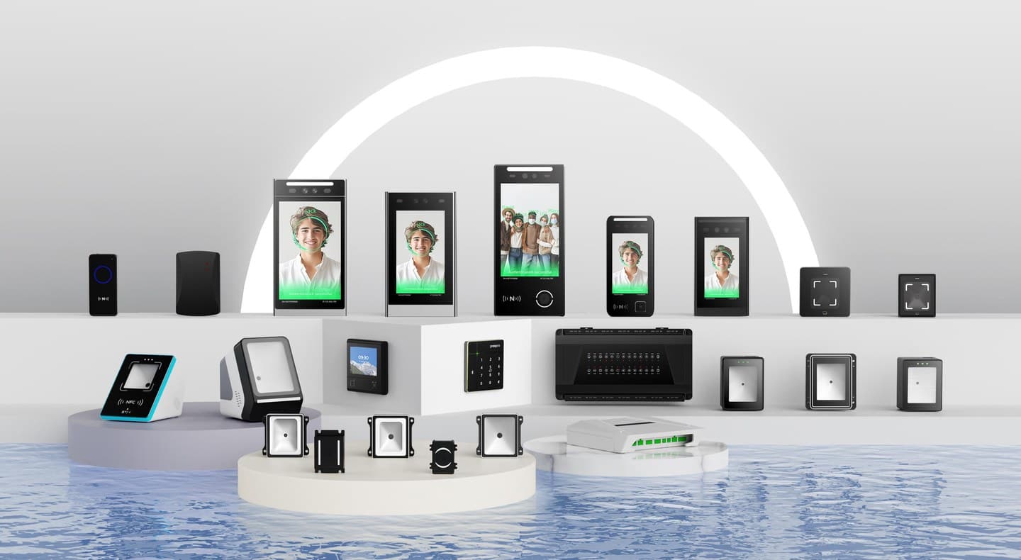 Feocey face terminals, readers and controllers from the company product presentation