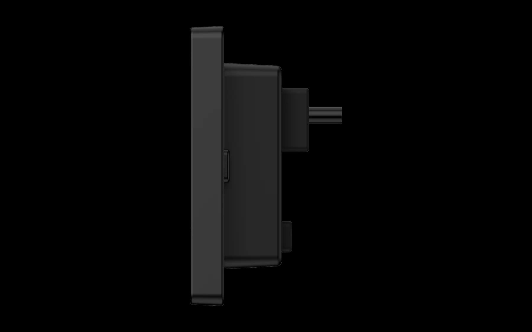 FC6825 side profile and rear cable exit