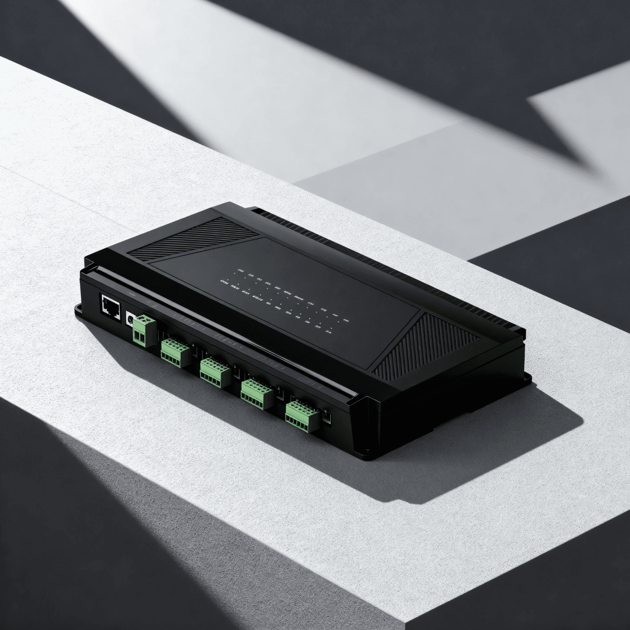 A modern building with clear blue skies in an urban setting, perfect for business and cityscape themes.