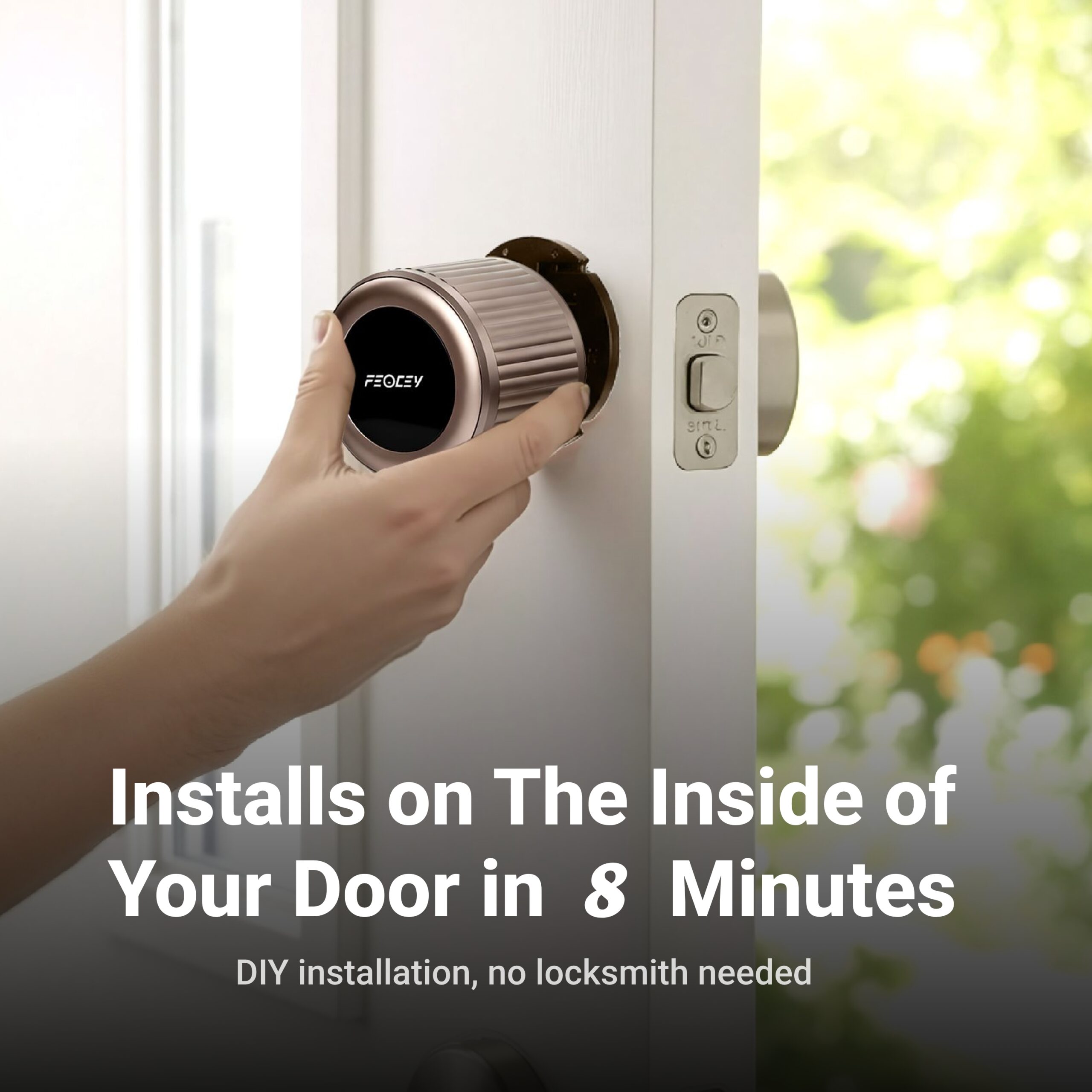 This image shows that the X Gen1 is extremely easy to install, and most people can finish the installation in just 8 minutes.