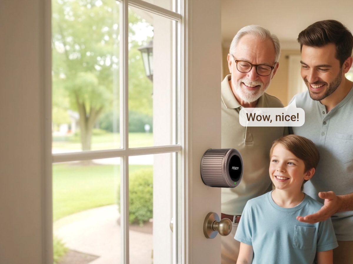 This image demonstrates that the X Gen1 is suitable for users of all ages thanks to its simple operation.