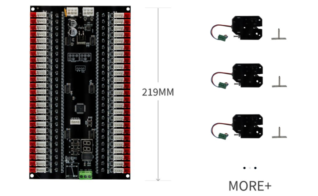 Feocey ECB39 Lock Control Expansion Board for Smart Locker Local Authentication Management System