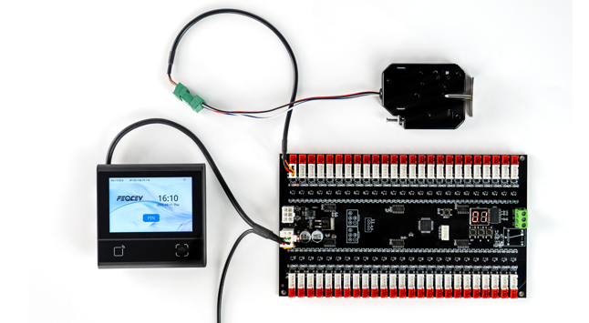 Feocey smart locker local authentication management system